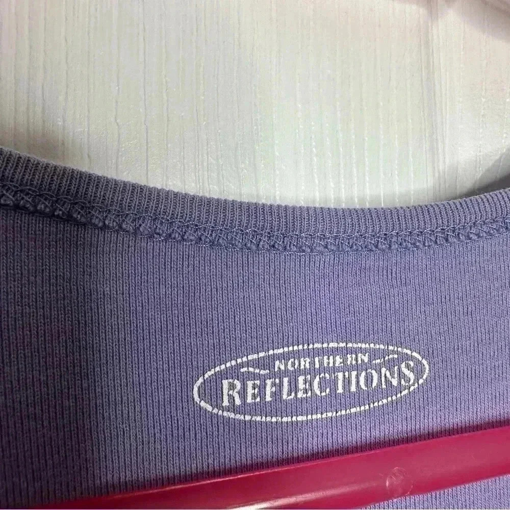 Northern Reflections Racerback Tank  Top Purple Size Medium - Picture 8 of 16